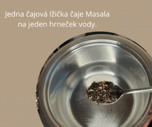 Recept na masala chai - krok 1