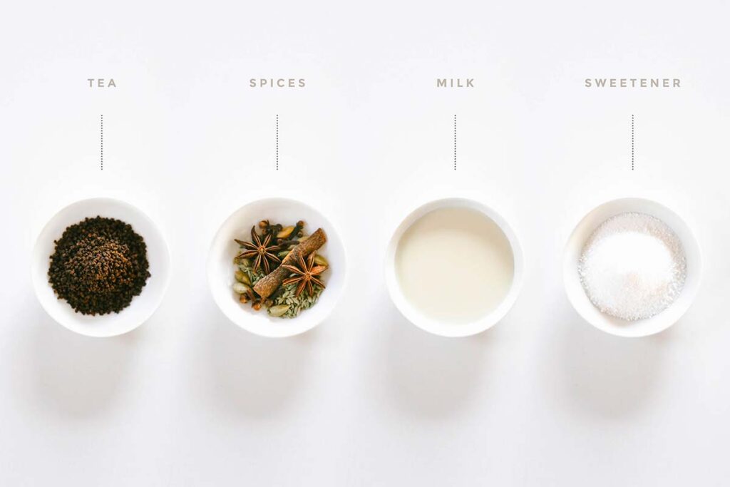 ingredience masala chaie