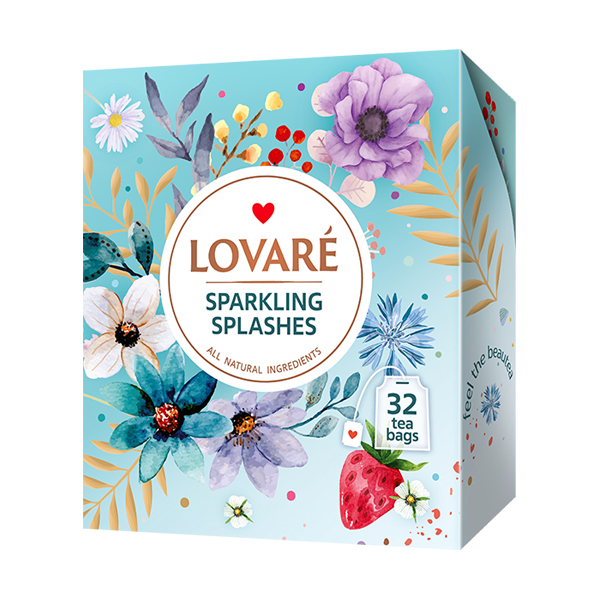 Sparkling splashes