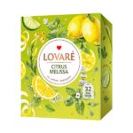 LOVARÉ Citrus Melissa 64g (32 sáčků, zelený čaj)
