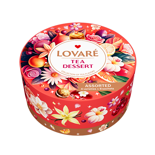 LV04025 Tea Dessert LOVARÉ Tea Dessert 80g (40 sáčků, kolekce čajů) - Obrázek 1
