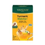 VAHDAM Turmeric Matcha+ 27g (18 sáčků, bylinný čaj)