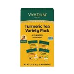 VAHDAM Turmeric Tea Variety Pack 36g (20 sáčků, bylinný čaj)